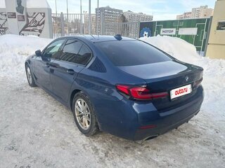 2022 BMW 5 серии 520d xDrive VII (G30/G31/G38) Рестайлинг, синий, 4800000 рублей, вид 2