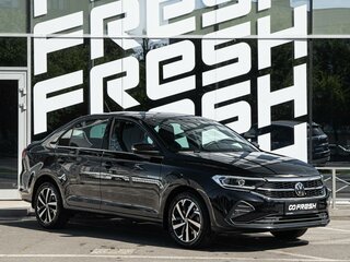 2021 Volkswagen Polo VI, чёрный, 1650000 рублей, вид 1