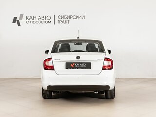 2019 Skoda Rapid I Рестайлинг, белый, 1360000 рублей, вид 4