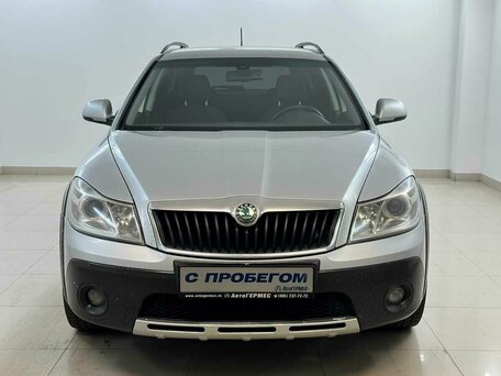 2012 Skoda Octavia II (A5) Рестайлинг, серебристый, 950000 рублей, вид 2