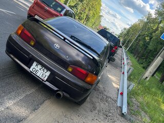 1993 Toyota Cynos I (L44), коричневый, 90000 рублей, вид 4