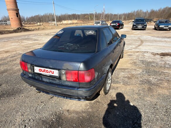 1991 Audi 80 V (B4), чёрный, 200000 рублей - вид 2