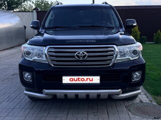 2012 Toyota Land Cruiser 200 Series Рестайлинг 1, чёрный, 2900000 рублей, вид 2