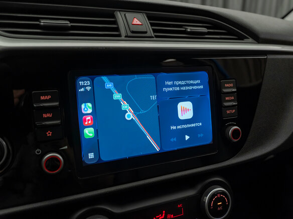2020 Kia Rio X IV Рестайлинг, синий, 1470000 рублей - вид 23