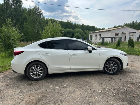 2015 Mazda 3 III (BM), белый - вид 2