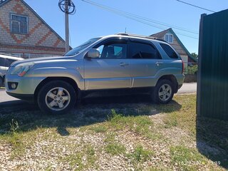 2008 Kia Sportage II Рестайлинг, серебристый, 945000 рублей, вид 2