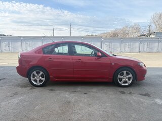 2006 Mazda 3 I (BK) Рестайлинг, красный, 595000 рублей, вид 4