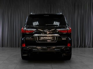 2019 Lexus LX 570 III Рестайлинг 2, чёрный, 10600000 рублей, вид 4