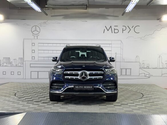 2020 Mercedes-Benz GLS 400 d II (X167), синий - вид 5