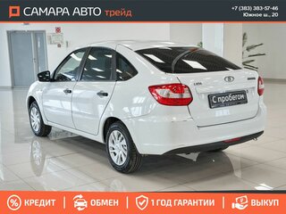2017 Lada (ВАЗ) Granta I, белый, 355000 рублей, вид 4