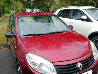 2013 Renault Sandero I, красный, 500000 рублей, вид 1