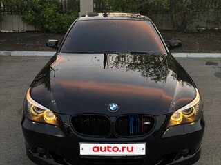 2008 BMW 5 серии 530xi V (E60/E61) Рестайлинг, чёрный, 1380000 рублей, вид 4