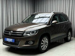 2015 Volkswagen Tiguan I Рестайлинг, коричневый, 1549000 рублей, вид 1