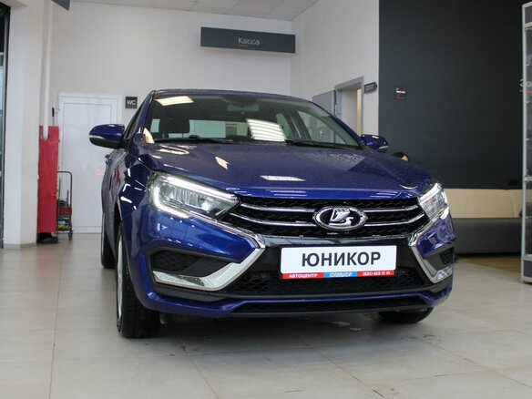 2026 Lada (ВАЗ) Vesta I Рестайлинг (NG), синий - вид 5