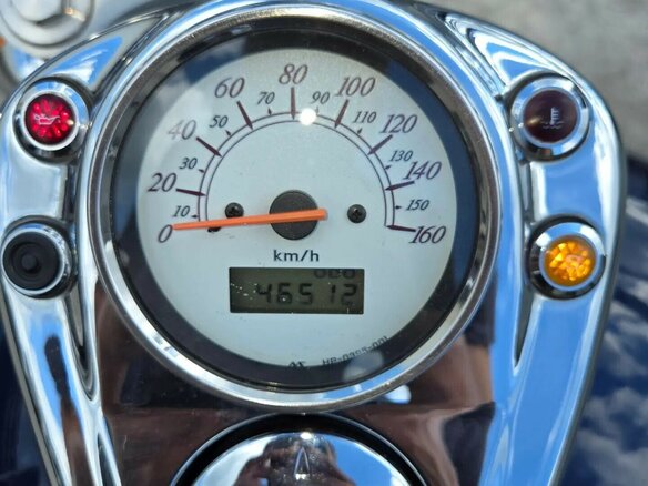 2001 Honda Shadow 750, синий, 400000 рублей - вид 7
