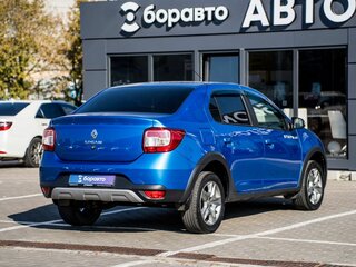 2020 Renault Logan Stepway II Рестайлинг, синий, 1200000 рублей, вид 4