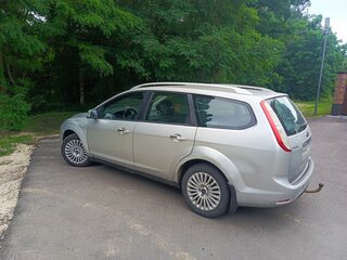 2008 Ford Focus II Рестайлинг, серебристый, 420000 рублей, вид 4
