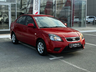 2010 Kia Rio II Рестайлинг, красный, 545000 рублей, вид 2