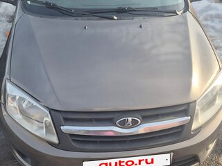 2014 Lada (ВАЗ) Granta I, коричневый, 395000 рублей, вид 2