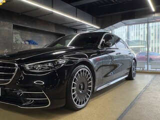 2022 Mercedes-Benz S-Класс 500 Long 4MATIC VII (W223), чёрный, 15300000 рублей, вид 1