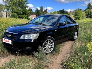 2006 Hyundai Sonata V (NF), чёрный, 550000 рублей, вид 1