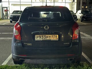 2013 SsangYong Actyon II Рестайлинг, чёрный, 719000 рублей, вид 5