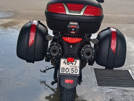 2008 Suzuki V-Strom 1000, серебристый, 480000 рублей, вид 5