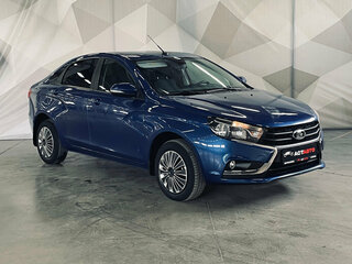 2021 Lada (ВАЗ) Vesta I, синий, 980000 рублей, вид 3