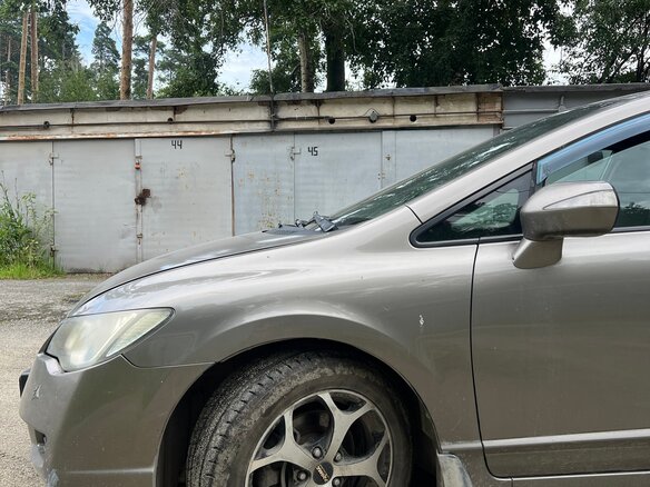 2008 Honda Civic VIII Рестайлинг, серый, 600000 рублей - вид 14