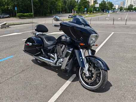2011 Victory Cross Country, чёрный, 1200000 рублей, вид 3