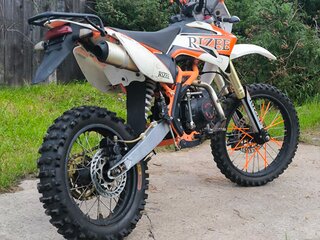 2018 RIZEE 125, оранжевый, 67000 рублей, вид 2