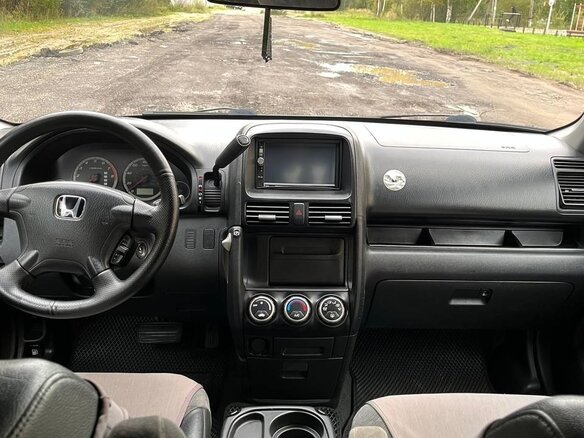 2003 Honda CR-V II, чёрный, 650000 рублей - вид 8