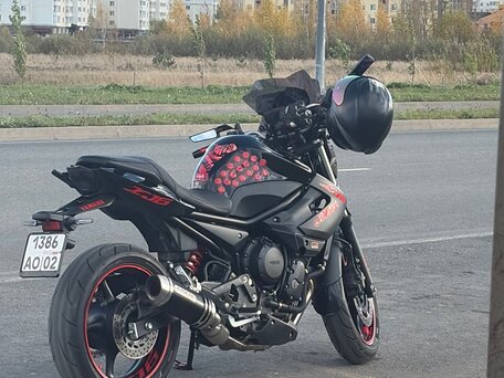 2013 Yamaha XJ6 (FZ6R), чёрный, 560000 рублей, вид 2