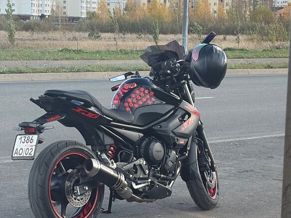 2013 Yamaha XJ6 (FZ6R), чёрный, 560000 рублей - вид 1