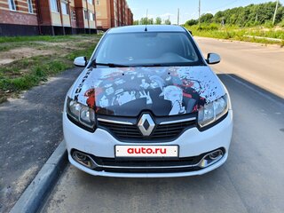 2015 Renault Logan II, белый, 500000 рублей, вид 4