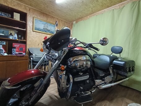 2007 Triumph Rocket III, чёрный, 850000 рублей, вид 4