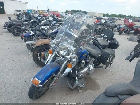 2017 Harley-Davidson Heritage Classic, синий, 717641 рублей, вид 4