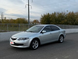 2006 Mazda 6 I (GG) Рестайлинг, серый, 390000 рублей, вид 1