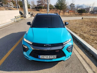 2022 Chevrolet TrailBlazer III, голубой, 1435028 рублей, вид 2