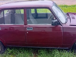 2005 Lada (ВАЗ) 2107, пурпурный, 112000 рублей, вид 2