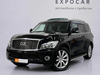 2012 Infiniti QX56 II, чёрный, 1400000 рублей, вид 1