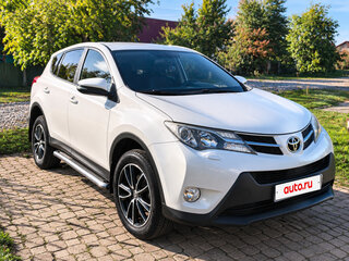 2014 Toyota RAV4 IV (XA40), белый, 1850000 рублей, вид 1