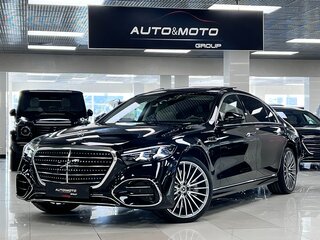 2026 Mercedes-Benz S-Класс 580 Long 4MATIC VII (W223) Рестайлинг, чёрный, 31499000 рублей, вид 3