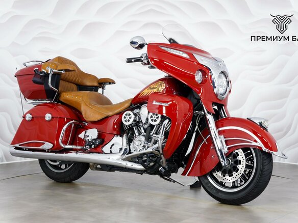 2015 Indian Roadmaster, красный - вид 4