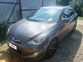 2011 Hyundai Solaris I, чёрный, 650000 рублей, вид 1