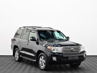 2013 Toyota Land Cruiser 200 Series Рестайлинг 1, чёрный, 3399000 рублей, вид 1