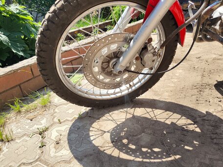1997 Kawasaki EL125 Eliminator, красный, 110000 рублей, вид 3