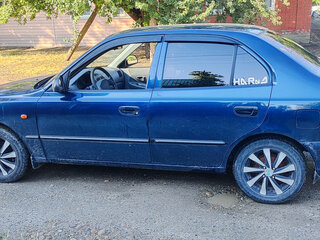 2009 Hyundai Accent ТагАЗ II, синий, 470000 рублей, вид 2