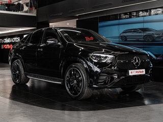 2025 Mercedes-Benz GLE Coupe 350 de II (C167) Рестайлинг, чёрный, 13950000 рублей, вид 3