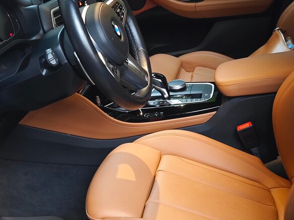 2021 BMW X4 20d II (G02) Рестайлинг, чёрный - вид 9